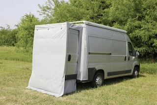 Stanový kryt zadních dveří Fiamma pro Fiat Ducato