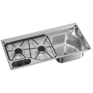 Kombinace Dometic CVC1700 2-plotýnky, dřez vpravo