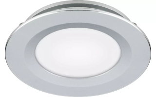 Vestavné LED světlo, barva hliník