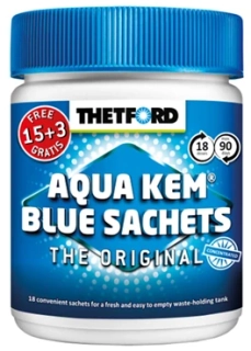 Aqua Kem Blue Sachets - AKCE 15+3 zdarma
