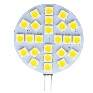 Žárovka LED G4, 24 x SMD teplá bílá, 12 V / 3 W
