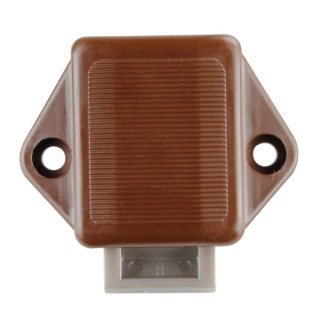 Zámek Mini Push-Lock, hnědá