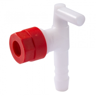 Úhlová přípojka bojleru M 20/TB 10 mm, červená