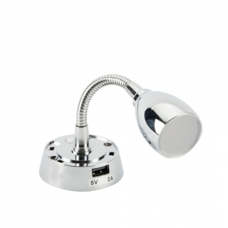 Lampička Flexi s USB