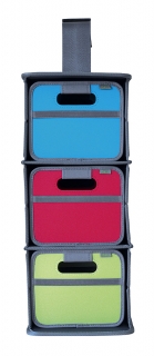 Závěsný organizér pro 3 skládací boxy Meori Mini