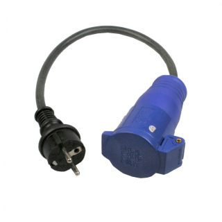 Adaptér CEE / Schuko vidlice 0,2 m