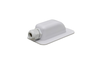 Střešní průchodka Phaesun pro 1 kabel, bílá
